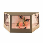 55'' Clear Lcd Display Box True Multi Touch Toughened Safety Glass Material